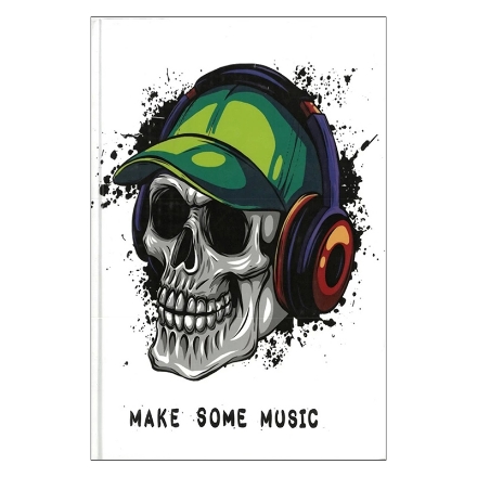 Deffter Make Some Music Sert Kapak 96 Yaprak Çizgisiz Defter detaylarını göster Deffter Make Some Music Sert Kapak 96 Yaprak Çizgisiz Defter resmi