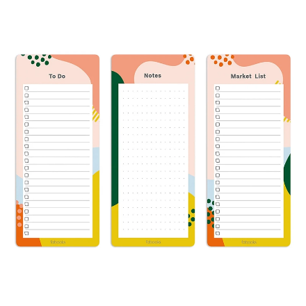 Fabooks 3 lü Bloknot Seti Geometrik Şekilli (To-Do List - Market List - Notes) detaylarını göster Fabooks 3 lü Bloknot Seti Geometrik Şekilli (To-Do List - Market List - Notes) resmi
