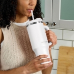 Picture of Contigo Streeterville Thermalock Tumbler 1200 ML Açık Beyaz