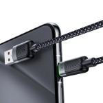 Picture of Mcdodo CA-5650 1.2M  USB To Type-C Manyetik Sarılabilir Şarj ve Data Kablosu Siyah