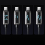 Picture of Mcdodo CA-5250 USB To Lightning 1.2M Göstergeli Hızlı Şarj ve Data Kablosu Siyah