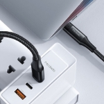 Picture of Mcdodo CA-8760 0.8M Thunderbolt 3 İntel 100W Type-C To Type-C Şarj ve Yüksek Hızlı Veri Aktarım Kablosu Siyah