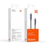 Picture of Mcdodo CA-5740 1.2M PD 100W Type-C To Type-C Işıklı Hızlı Şarj ve Data Kablosu Siyah
