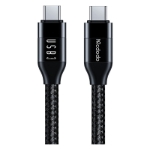 Picture of Mcdodo Ca-7132 100W 1.2M USB 3 Type-C To Type-C Şarj ve Data Kablosu Siyah