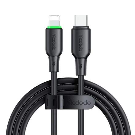 Mcdodo CA-4761 36W 1.2M Type-C To Lightning Şarj ve Data Kablosu Siyah detaylarını göster Mcdodo CA-4761 36W 1.2M Type-C To Lightning Şarj ve Data Kablosu Siyah resmi