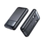 Picture of Mcdodo MC-0231 33W Type-C ve Lightning Kablolu Şarj Göstergel 10.000 Mah Powerbank Siyah
