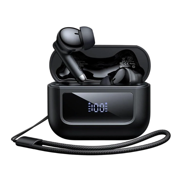 Picture of Mcdodo HP-3290 TWS Bluetooth 5.3 Taşınabilir Dijital Ekranlı Kulakiçi Kulaklık Siyah