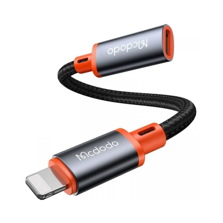 Mcdodo CA-1440 Type-C To Lightning Dönüştürücü Kablo Turuncu-Siyah detaylarını göster Mcdodo CA-1440 Type-C To Lightning Dönüştürücü Kablo Turuncu-Siyah resmi