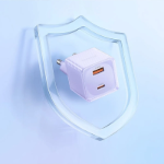 Picture of Mcdodo CH-4153 33W GaN PD Type-C ve USB Girişli Hızlı Şarj Aleti Mor