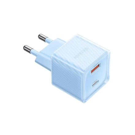 Mcdodo CH-4152 33W GaN PD Type-C ve USB Girişli Hızlı Şarj Aleti Mavi detaylarını göster Mcdodo CH-4152 33W GaN PD Type-C ve USB Girişli Hızlı Şarj Aleti Mavi resmi