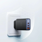 Picture of Mcdodo CH-2180 30W Type-C ve USB 3 Girişli Dijital Göstergeli Hızlı Şarj Aleti Siyah