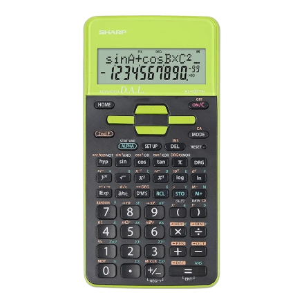 Sharp EL-531TH-GR 273 Fonksiyonlu Bilimsel Hesap Makinesi detaylarını göster Sharp EL-531TH-GR 273 Fonksiyonlu Bilimsel Hesap Makinesi resmi