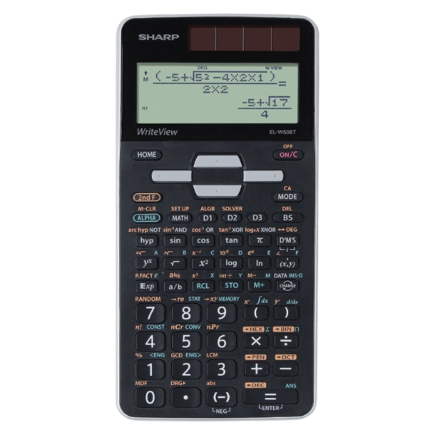 Picture of Sharp EL-W506T-GY 640 Fonksiyonlu Bilimsel Hesap Makinesi