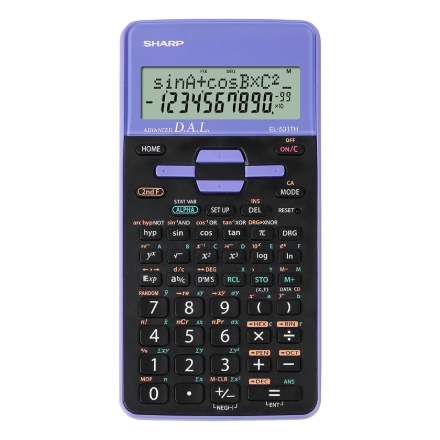 Sharp EL-531THB-VL 273 Fonksiyonlu Bilimsel Hesap Makinesi detaylarını göster Sharp EL-531THB-VL 273 Fonksiyonlu Bilimsel Hesap Makinesi resmi