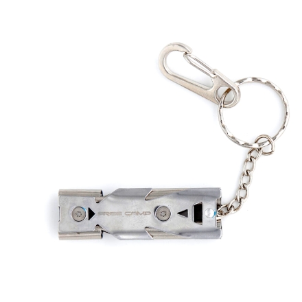 FreeCamp 2 Çıkışlı Bilyesiz Düdük Gri detaylarını göster FreeCamp 2 Çıkışlı Bilyesiz Düdük Gri resmi