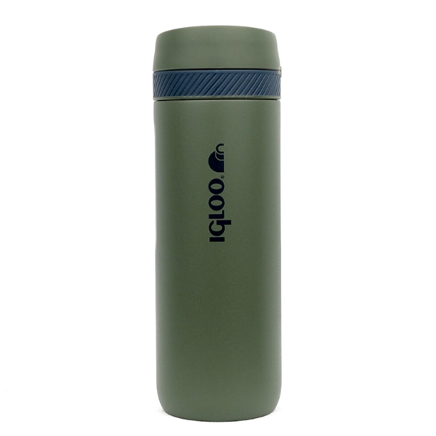 Picture of Igloo Squid 600 ml Çift Katmanlı Sızdırmaz Vakumlu Termos Haki
