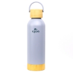 Picture of Igloo Hydrate Pro 500ml Bambu Taban ve Kapaklı Çelik Termos Duman Mavi