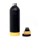 Picture of Igloo Hydrate Pro 500ml Bambu Taban ve Kapaklı Çelik Termos Siyah