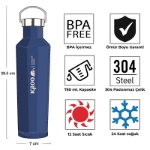 Picture of Igloo Pentagon 750ml Sızdırmaz Paslanmaz Çelik Termos Lacivert