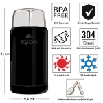 Picture of Igloo Legend 800 ml Katlanır Kaşıklı Çift Kapaklı Paslanmaz Çelik Yemek Termosu