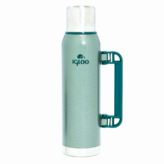 Picture of Igloo Legend 1.3 Litre Çekiç Desenli Bardak Kapaklı Klasik Termos