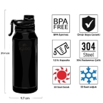 Picture of Igloo Sportsman 1.2 Litre Paslanmaz Çelik Termos Siyah