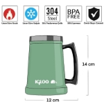 Picture of Igloo Parker 500ml Paslanmaz Çelik Kulplu Kupa Mug