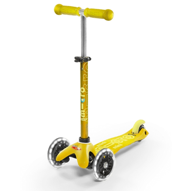Picture of Micro Mini Deluxe LED Işıklı Scooter Sarı (2-5 Yaş)