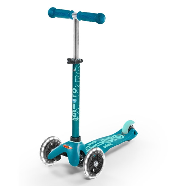 Picture of Micro Mini Deluxe LED Işıklı Scooter Aqua (2-5 Yaş)