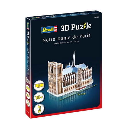 Revell 3D Puzzle Notre Dame Katedrali detaylarını göster Revell 3D Puzzle Notre Dame Katedrali resmi