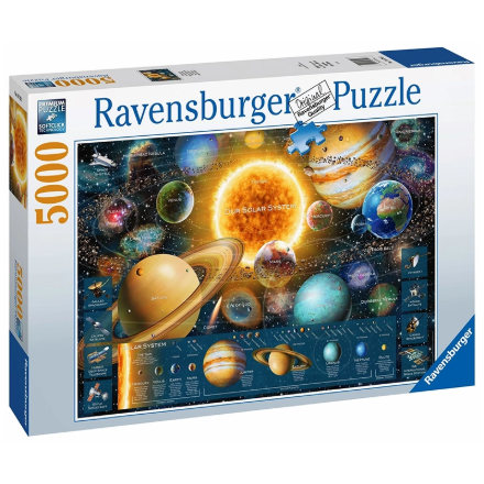 Ravensburger 5000 Parça Puzzle Güneş Sistemi detaylarını göster Ravensburger 5000 Parça Puzzle Güneş Sistemi resmi