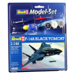 Picture of Revell 1:144 Model Set F-14A Black Tomcat