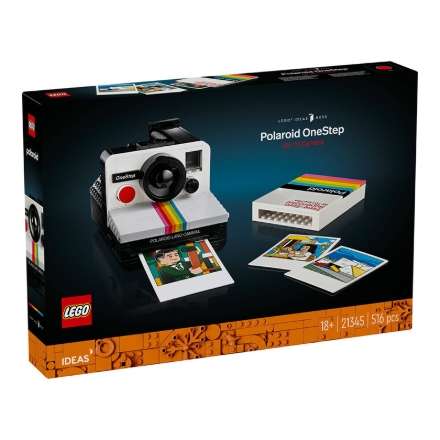 Lego Ideas 21345 Polaroid OneStep SX-70 Kamera detaylarını göster Lego Ideas 21345 Polaroid OneStep SX-70 Kamera resmi