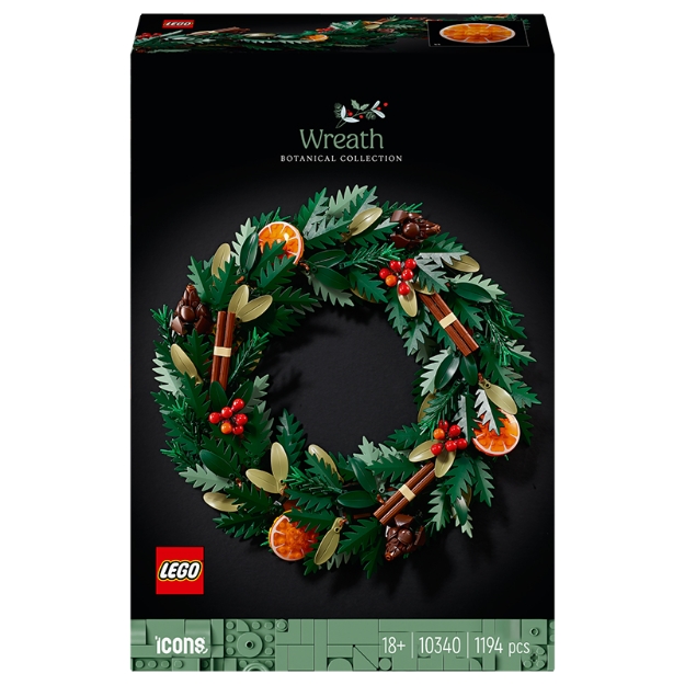 Picture of Lego Icons 10340 Botanicals Collection Wreath Çelenk