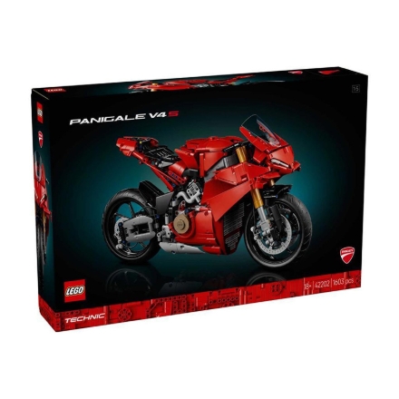 Lego Technic 42202 Ducati Panigale V4 S Motosiklet detaylarını göster Lego Technic 42202 Ducati Panigale V4 S Motosiklet resmi