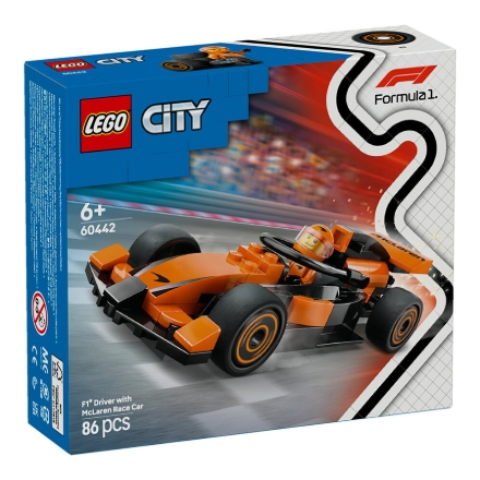 Lego 60442 City McLaren Yarış Arabalı F1 Sürücüsü detaylarını göster Lego 60442 City McLaren Yarış Arabalı F1 Sürücüsü resmi
