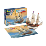 Picture of Revell 05673 Mayflower 400.Yıl Hediyelik Set – 1:83 Ölçekli 17. Yüzyıl Tüccar Gemisi Model Kiti