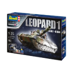 Picture of Revell 05736 Leopard 1 A1A1-A1A4 Gift Set – 1:35 Ölçekli Askeri Tank Model Kiti