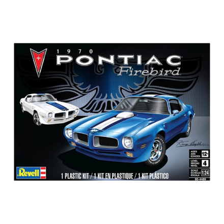Revell 07778 1970 Pontiac Firebird – 1:24 Ölçekli Plastik Model Araba Kiti detaylarını göster Revell 07778 1970 Pontiac Firebird – 1:24 Ölçekli Plastik Model Araba Kiti resmi