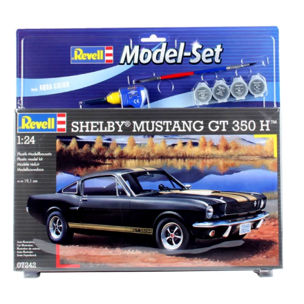 Revell Model Set Shelby Mustang GT 350 – 1:24 Ölçekli Klasik Araba Model Kiti detaylarını göster Revell Model Set Shelby Mustang GT 350 – 1:24 Ölçekli Klasik Araba Model Kiti resmi