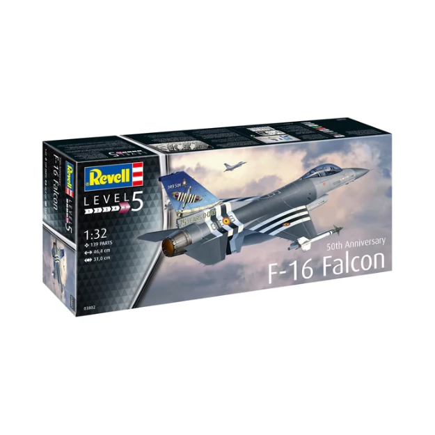 Picture of Revell F-16 Falcon 50th Anniversary - 1:32 Ölçek Model Seti