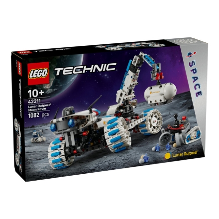 Lego Technic 42211 Lunar Outpost Ay Gezgini Uzay Aracı detaylarını göster Lego Technic 42211 Lunar Outpost Ay Gezgini Uzay Aracı resmi