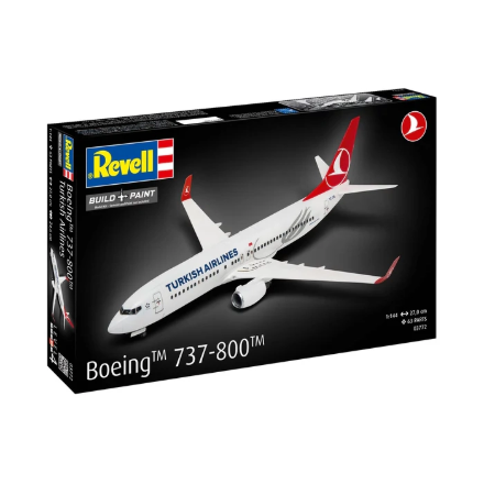 Revell Model Set Boeing 737-800 "Turkish Airlines" Model Uçak detaylarını göster Revell Model Set Boeing 737-800 "Turkish Airlines" Model Uçak resmi