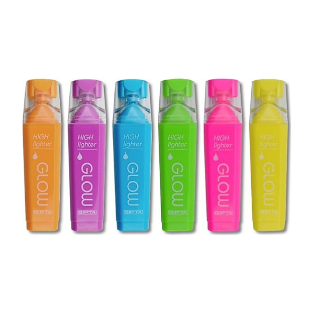 Picture of Gıpta1576 Glow Neon Fosforlu Kalem Set 6lı