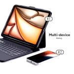 Picture of Zagg Pro Keys 2 13 İnç 103418444 iPad Air 13 Uyumlu Türkçe Q Klavyeli Kılıf Siyah