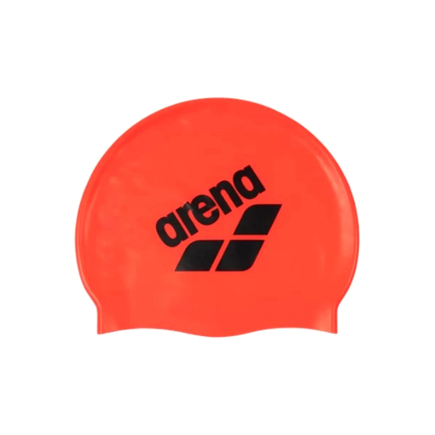 Picture of Arena Big Logo Cap Kırmızı Silikon Antrenman Yüzücü Bonesi Unisex 009276204