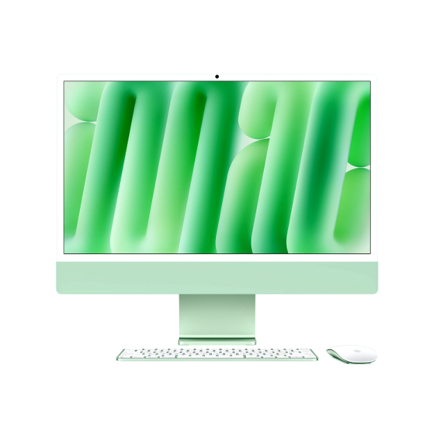 Picture of iMac 24 inc 4.5K M4 8CPU 8GPU 16GB 256GB MWUE3TU/A Yeşil