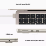 Picture of MacBook Air 13.6 inç M2 8CPU 8GPU 16GB 256GB MC7W4TU/A Yıldız Işığı