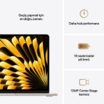 Picture of MacBook Air 13 inc M4 10CPU 10GPU 16GB 512GB MW103TU/A Yıldız Işığı