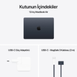 Picture of MacBook Air 13 inc M4 10CPU 10GPU 24GB 512GB MC6C4TU/A Gece Yarısı